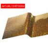 Holografiskā līmplēve, Sparkle Gold Vinyl