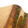 Līmplēve, holografiskā Sparkle Gold Vinyl